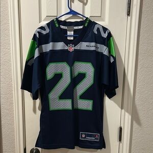 Seattle Seahawks Jersey with Number 22